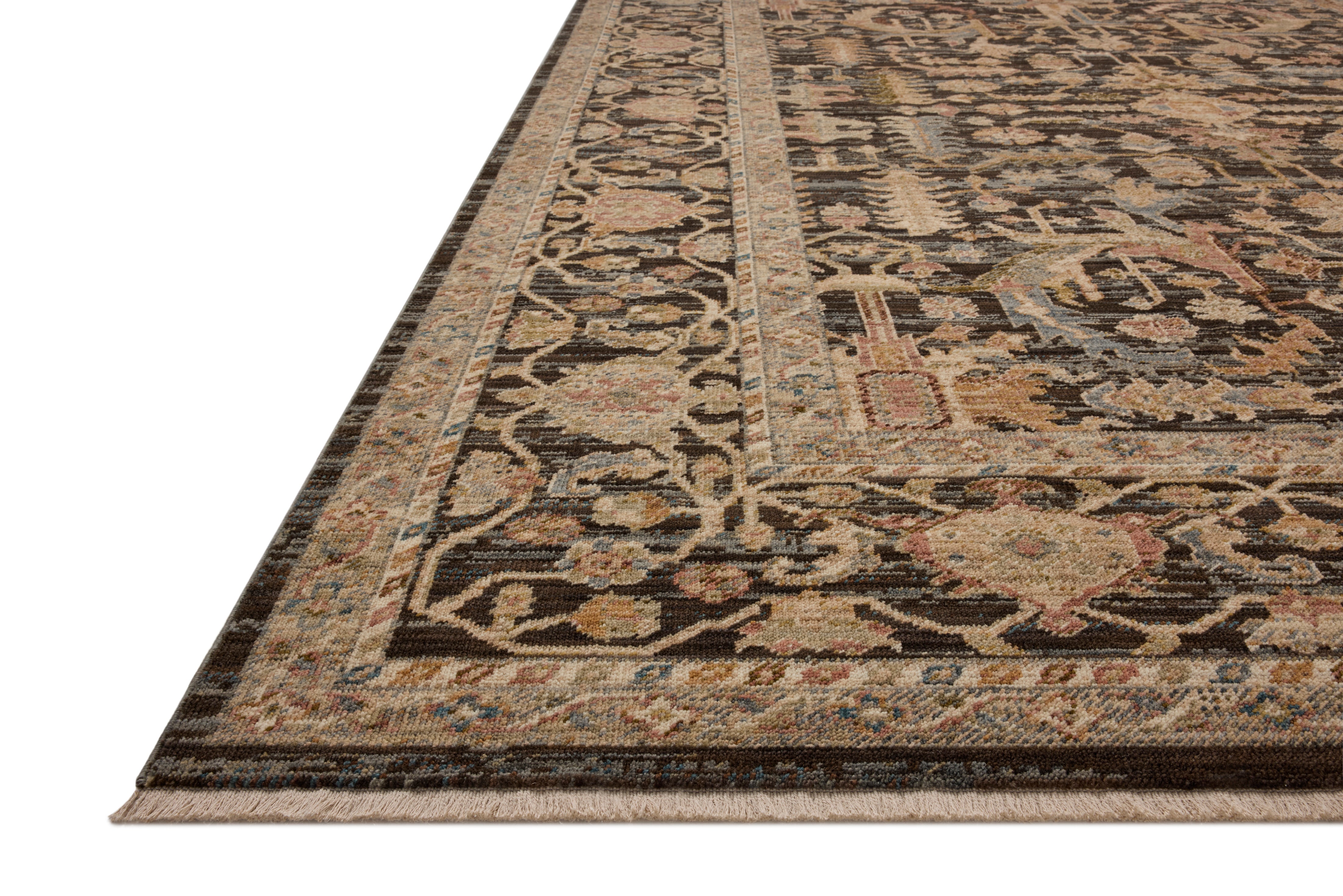 Loloi Reign Midnight / Sunset Square Rug RUGS - wool Loloi