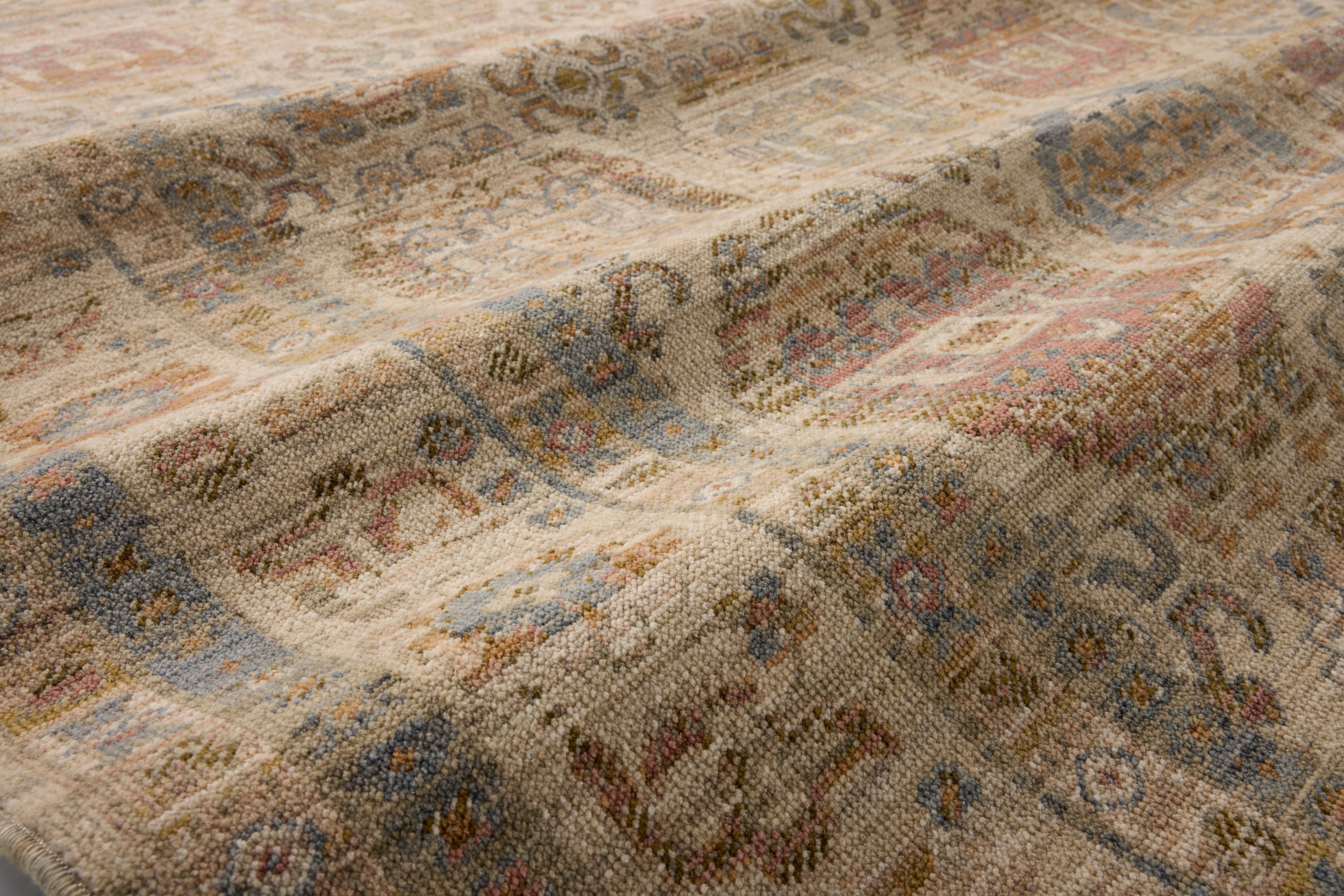 Loloi Reign Dove / Multi Rug RUGS - wool Loloi