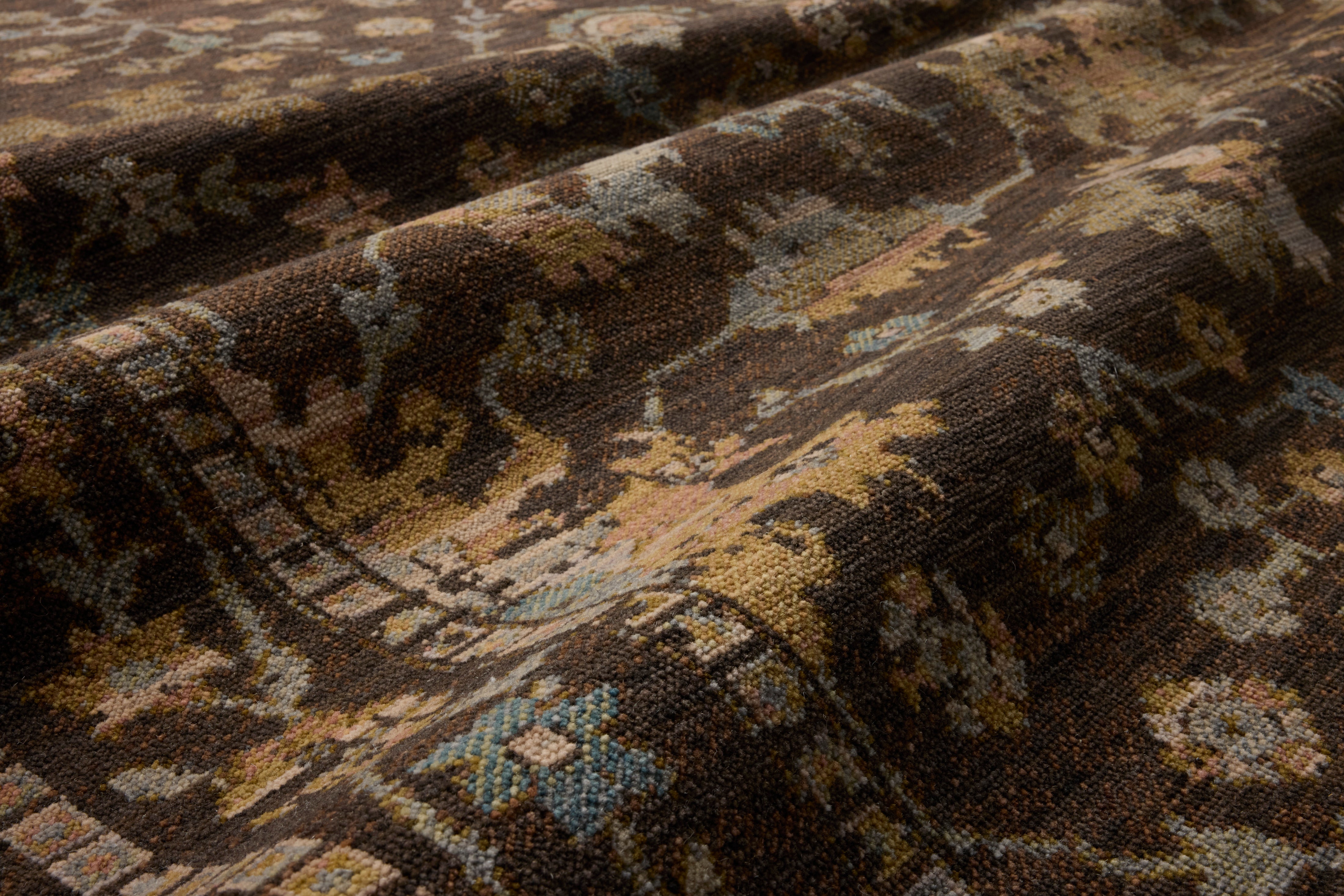 Loloi Reign Bark / Multi Square Rug RUGS - wool Loloi