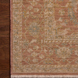 Loloi Reign Terracotta / Sky Rug RUGS - wool Loloi