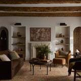 Loloi Reign Terracotta / Sky Rug RUGS - wool Loloi 18" x 18"