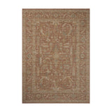 Loloi Reign Terracotta / Sky Square Rug