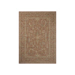 Loloi Reign Terracotta / Sky Rug RUGS - wool Loloi 18" x 18"