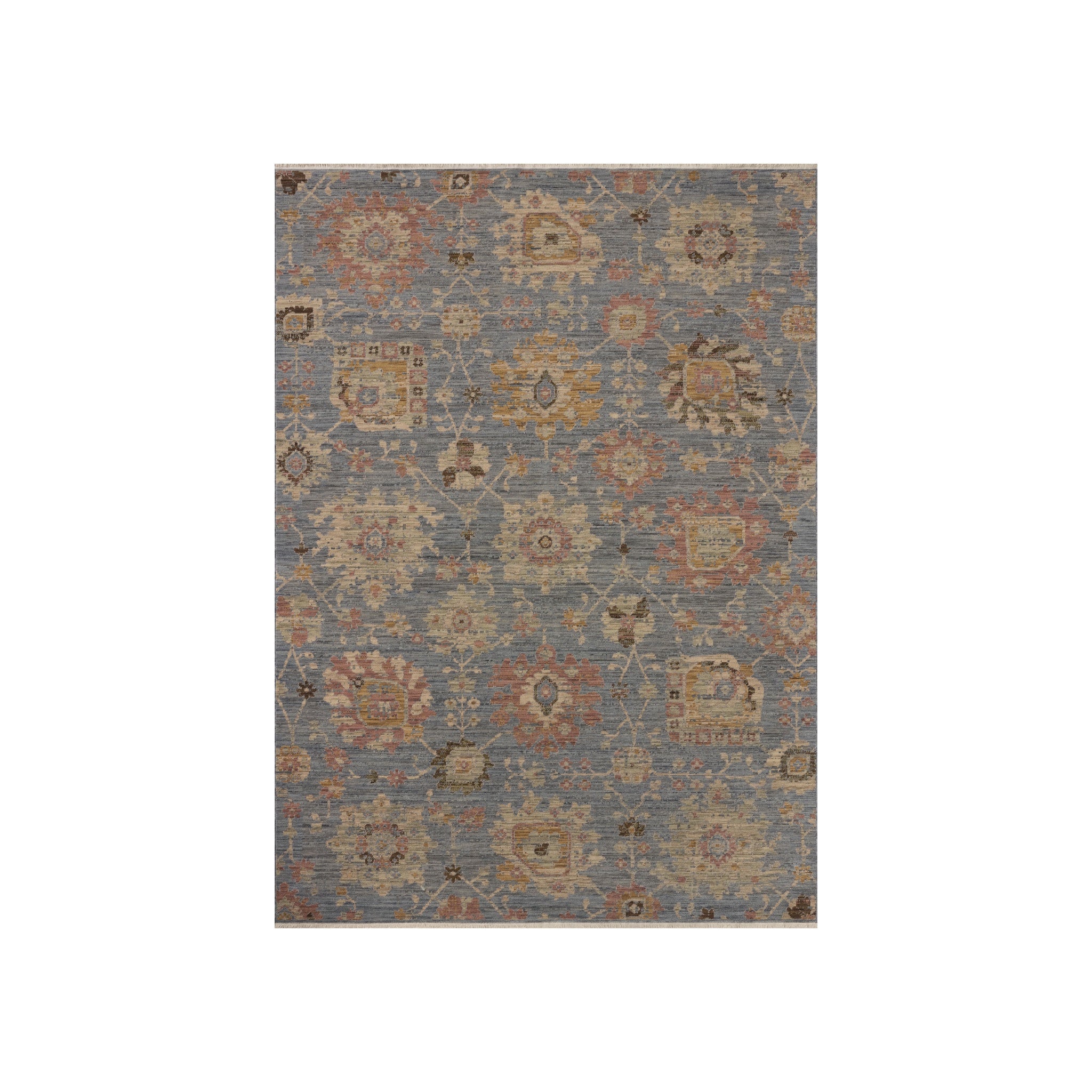 Loloi Reign Denim / Multi Rug RUGS - wool Loloi 18" x 18"