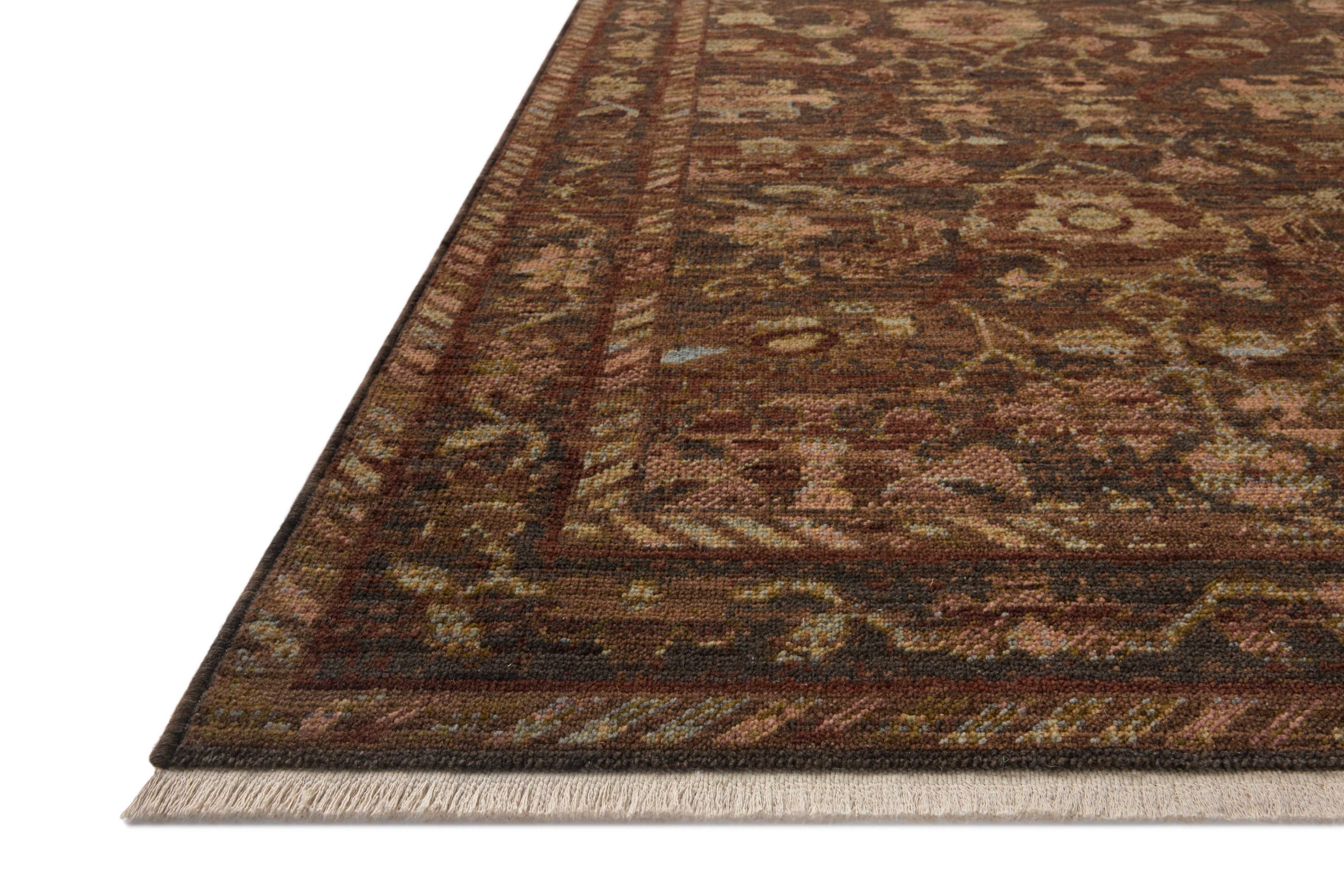 Loloi Reign Earth / Clay Square Rug RUGS - wool Loloi