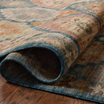 Loloi Reign Blue / Multi Rug RUGS - wool Loloi 18" x 18"