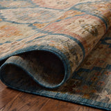 Loloi Reign Blue / Multi Rug RUGS - wool Loloi 18" x 18"