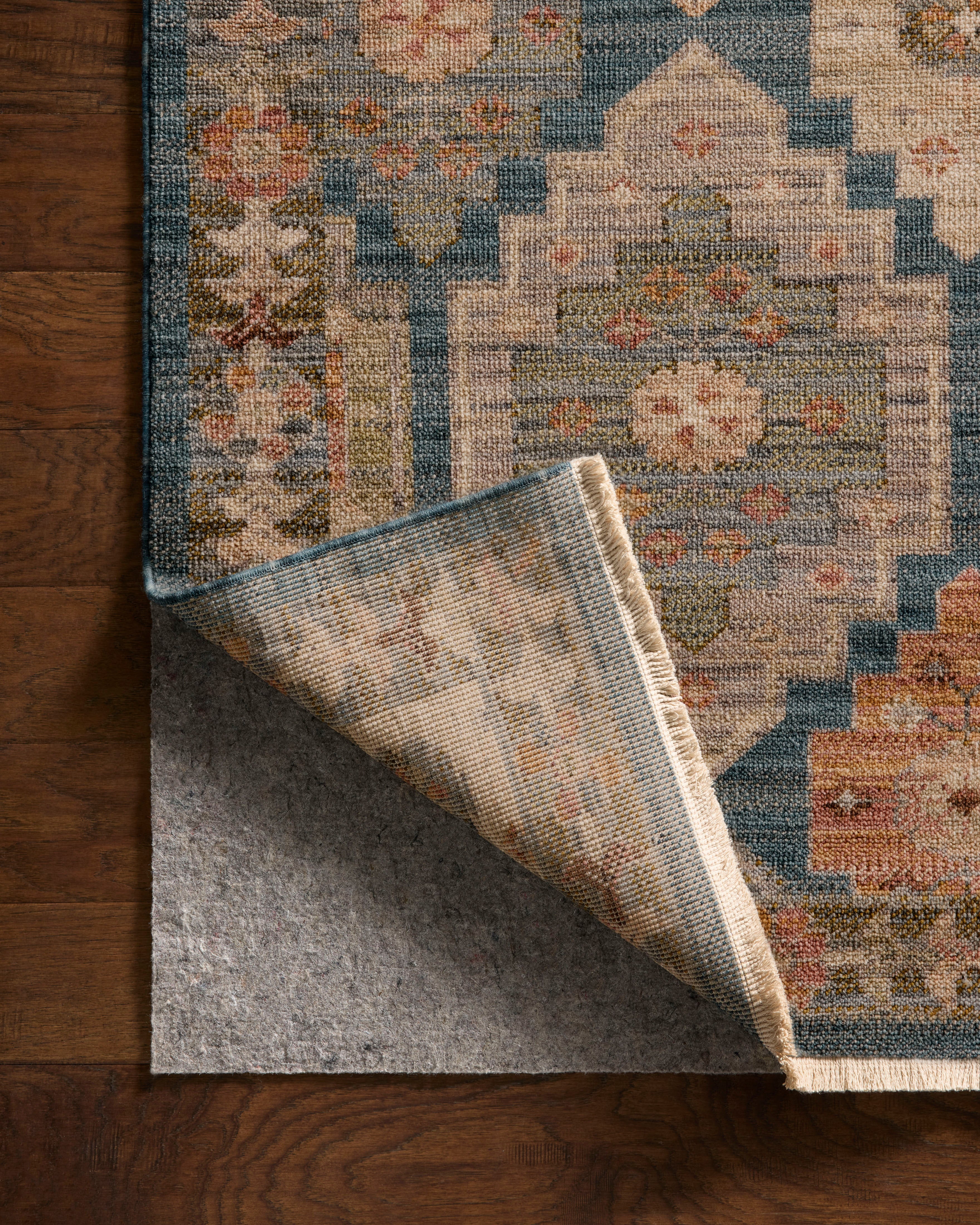 Loloi Reign Blue / Multi Rug RUGS - wool Loloi 18" x 18"