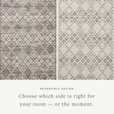 Angela Rose x Loloi Rivers Denim / Ivory Rug 0-RUGS-patterned Loloi