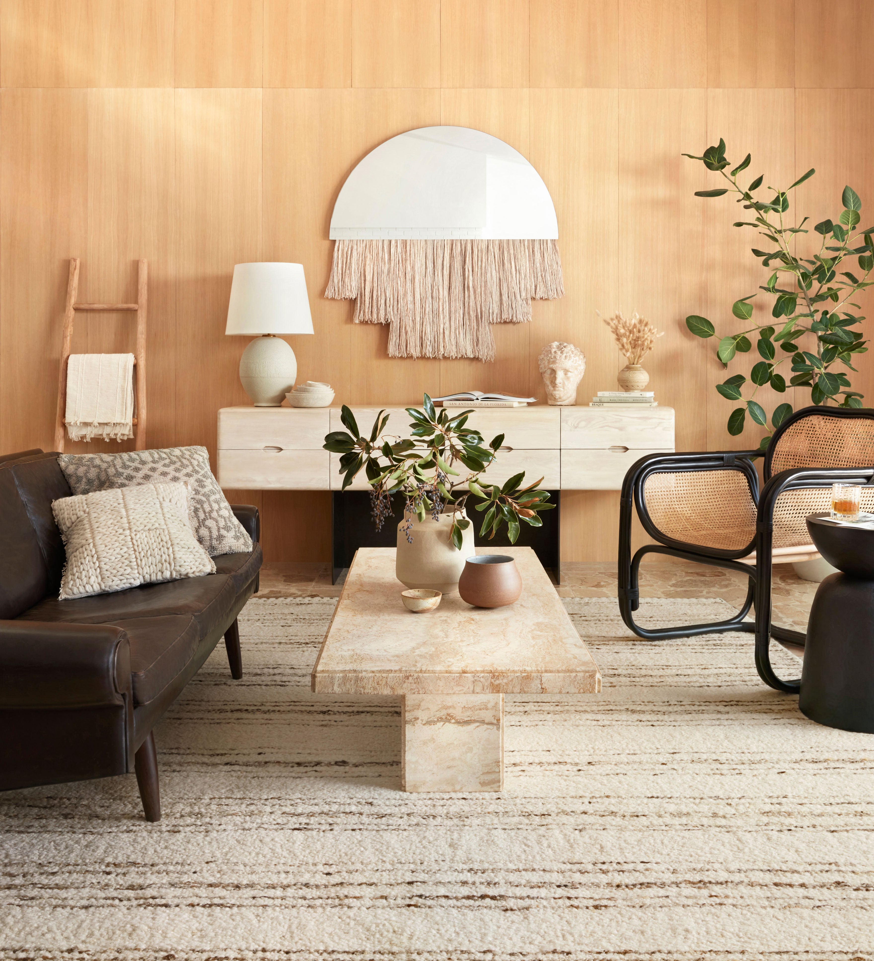 Loloi Roman Ivory / Pebble Rug RUGS - wool Loloi
