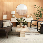 Loloi Roman Ivory / Black Rug RUGS - wool Loloi