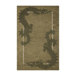 Brigette Romanek x Loloi Romi Green / Forest Square Rug RUGS - wool Loloi 7'9" x 7'9" Square