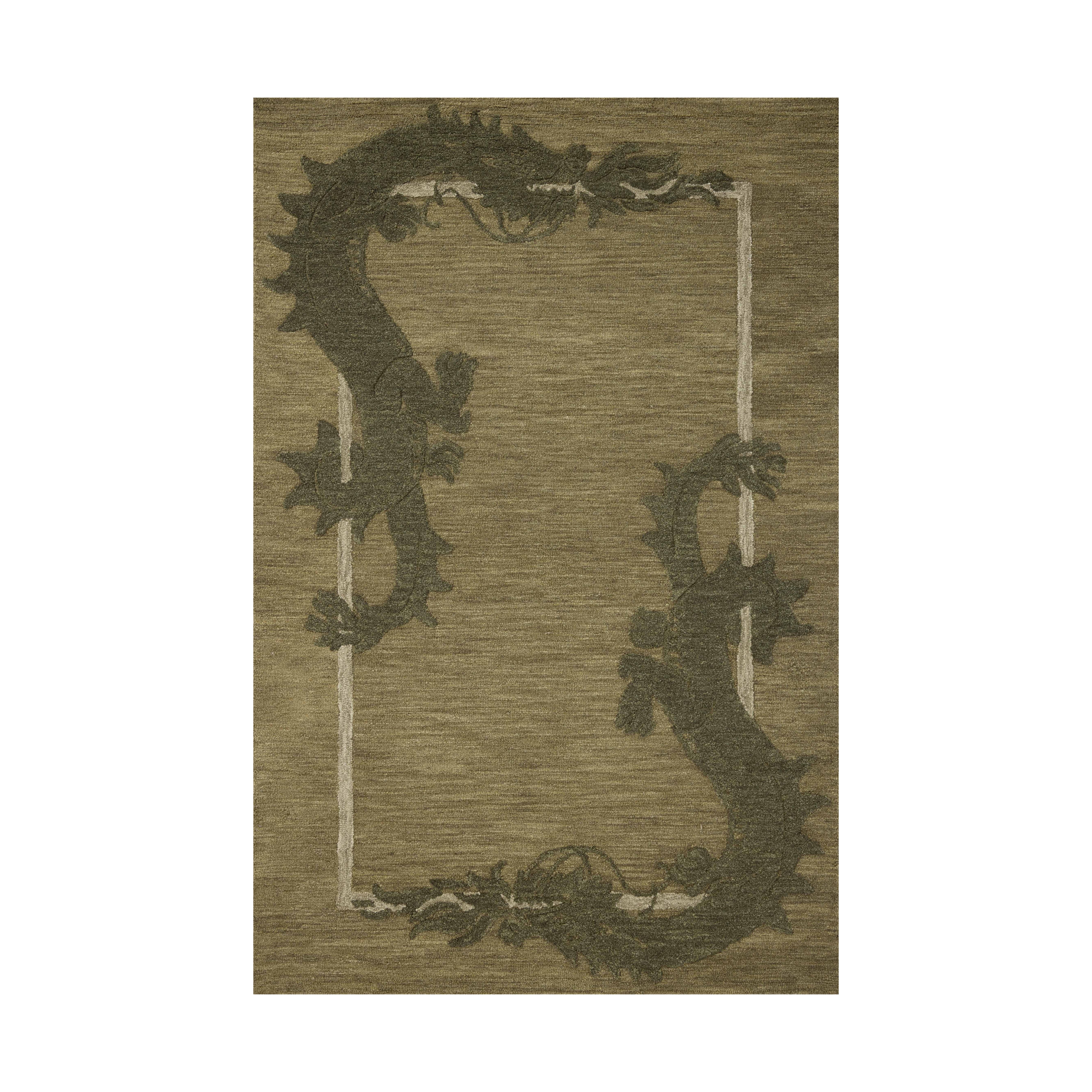 In-house sample - Loloi Romi Collection, Green / Forest