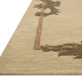 In-house sample - Loloi Romi Collection DESIGN - Rug Sample Loloi Natural / Olive