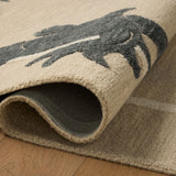 Brigette Romanek x Loloi Romi Oatmeal / Midnight Rug