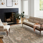 OVERSTOCK - Chris Loves Julia x Loloi Rosemarie Sage / Blush Rug - 2'7" x 8' IN STORE - Sale Rugs Loloi