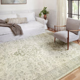 Loloi Rosette Ivory / Silver Rug RUGS - synthetic Loloi
