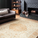 Loloi Rosette Ivory / Terracotta Rug RUGS - synthetic Loloi