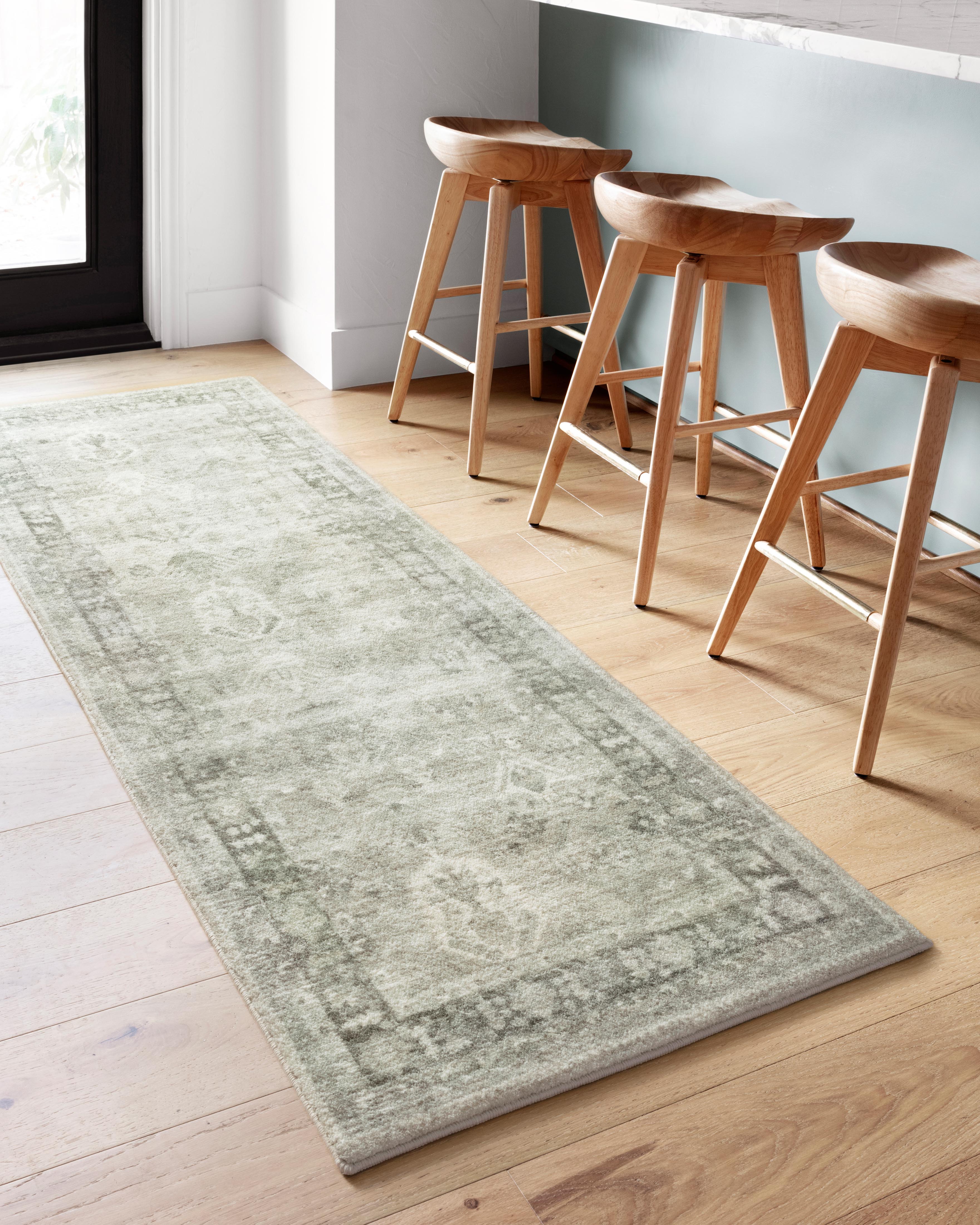 Loloi Rosette Steel / Graphite Rug RUGS - synthetic Loloi