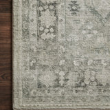 Loloi Rosette Steel / Graphite Rug RUGS - synthetic Loloi