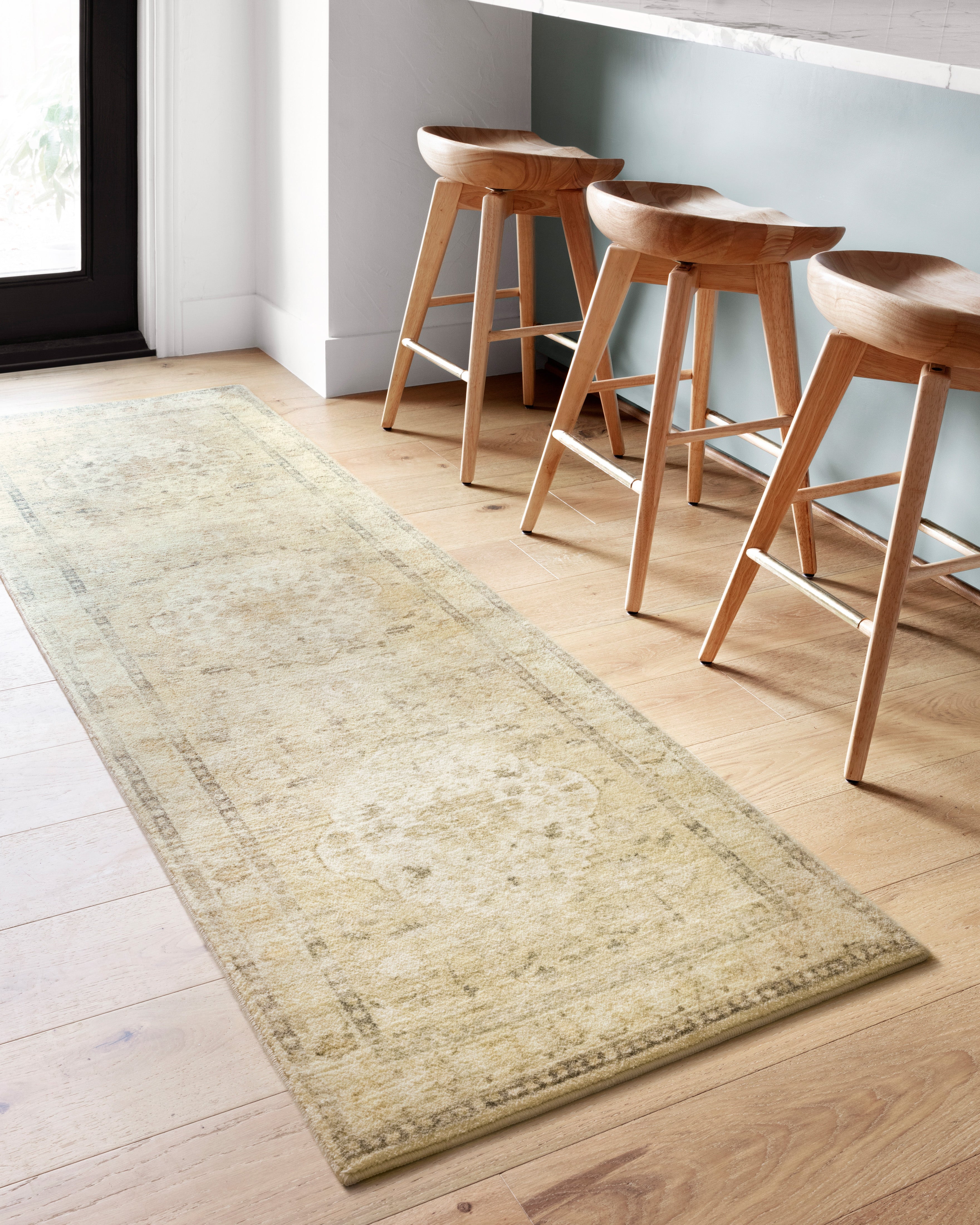 Loloi Rosette Sand / Ivory Rug RUGS - synthetic Loloi