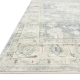 Loloi Rosette Denim / Fog Rug RUGS - synthetic Loloi