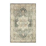 Loloi Rosette Slate / Ivory Rug