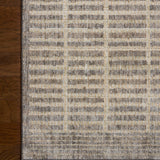Loloi Roxie Smoke / Natural Rug RUGS - synthetic Loloi 18" x 18"