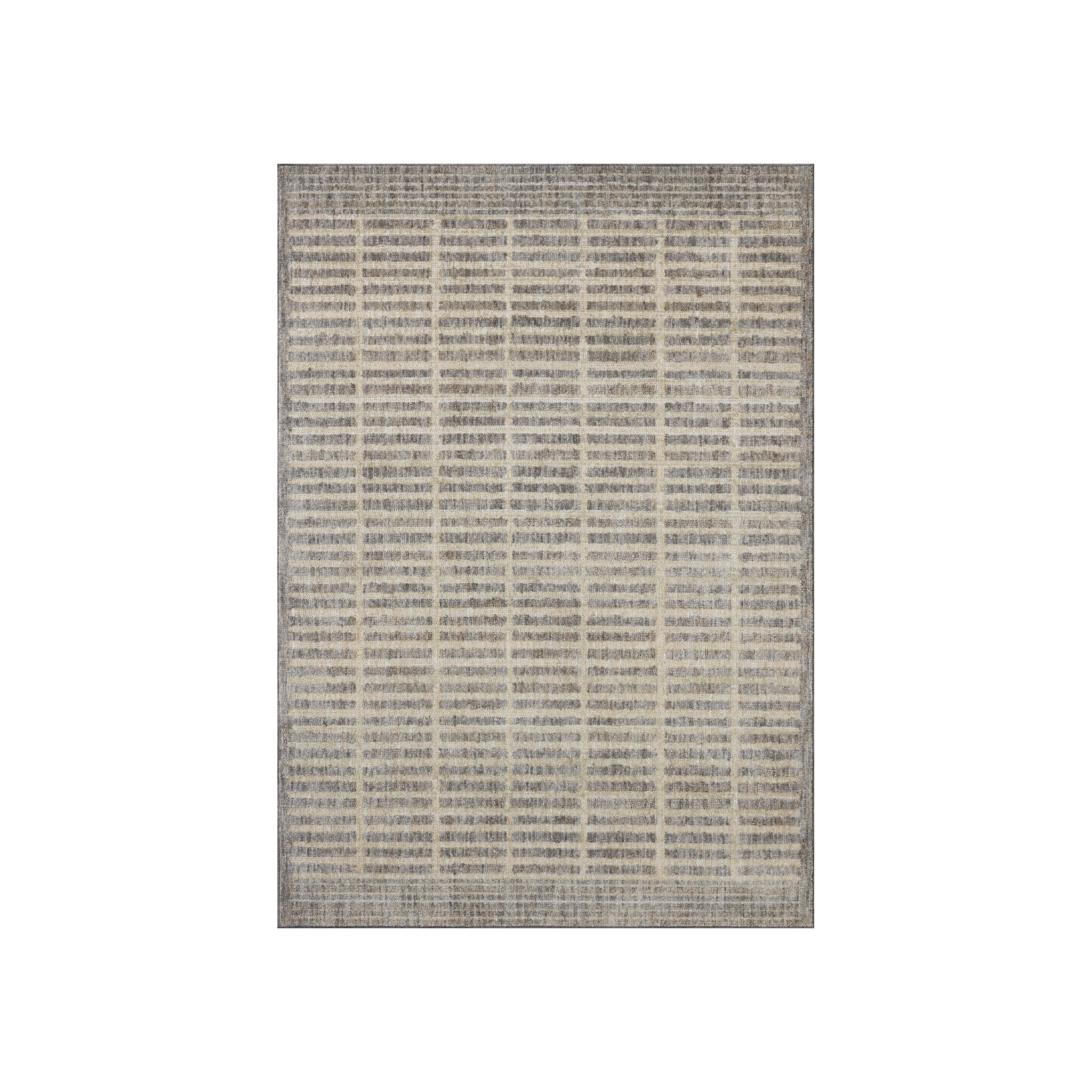 Loloi Roxie Smoke / Natural Rug RUGS - synthetic Loloi 18" x 18"