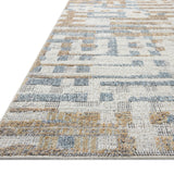 Loloi Roxie Ivory / Denim Rug RUGS - synthetic Loloi