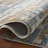 Loloi Roxie Ivory / Denim Rug RUGS - synthetic Loloi