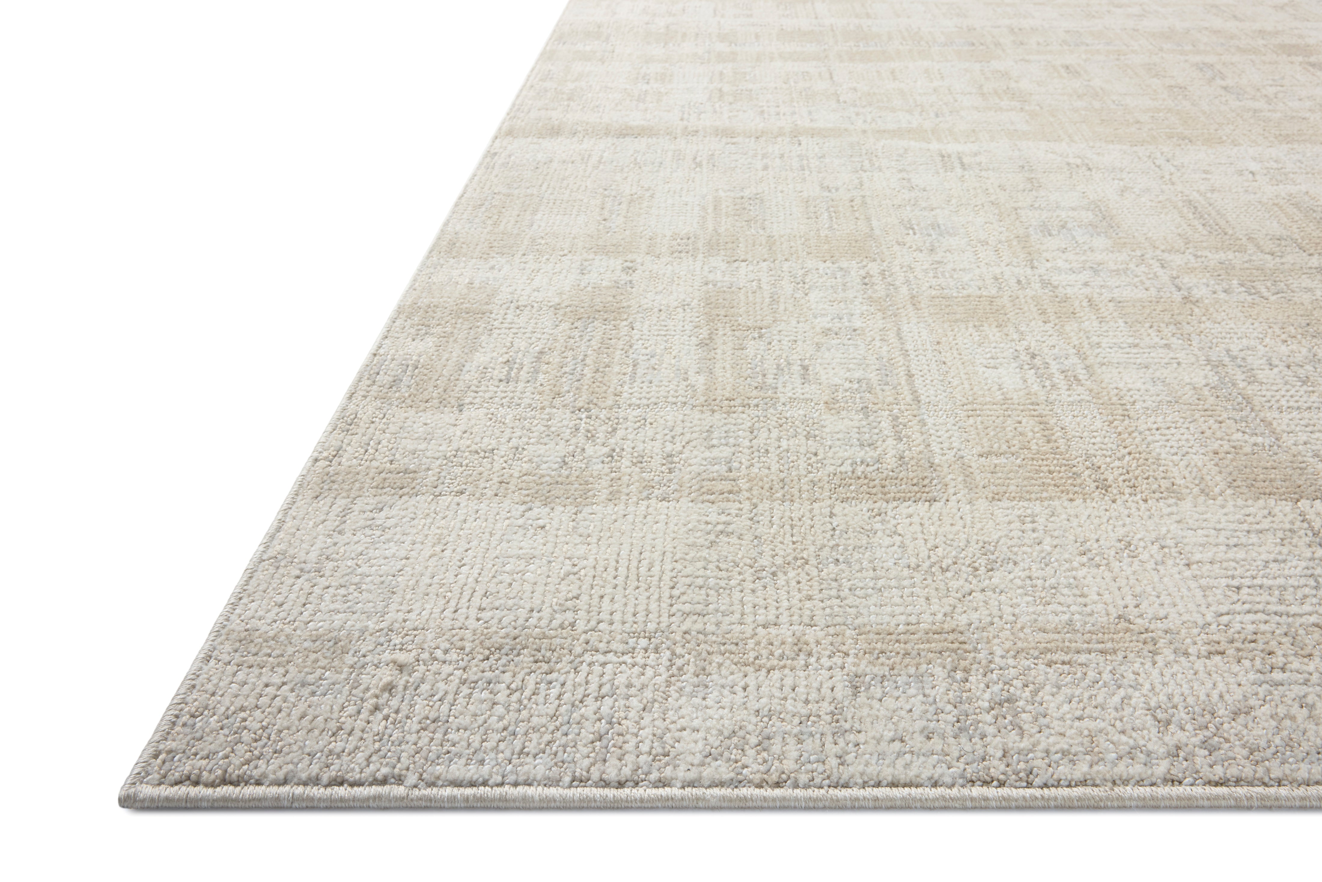Loloi Roxie Ivory / Natural Square Rug RUGS - synthetic Loloi