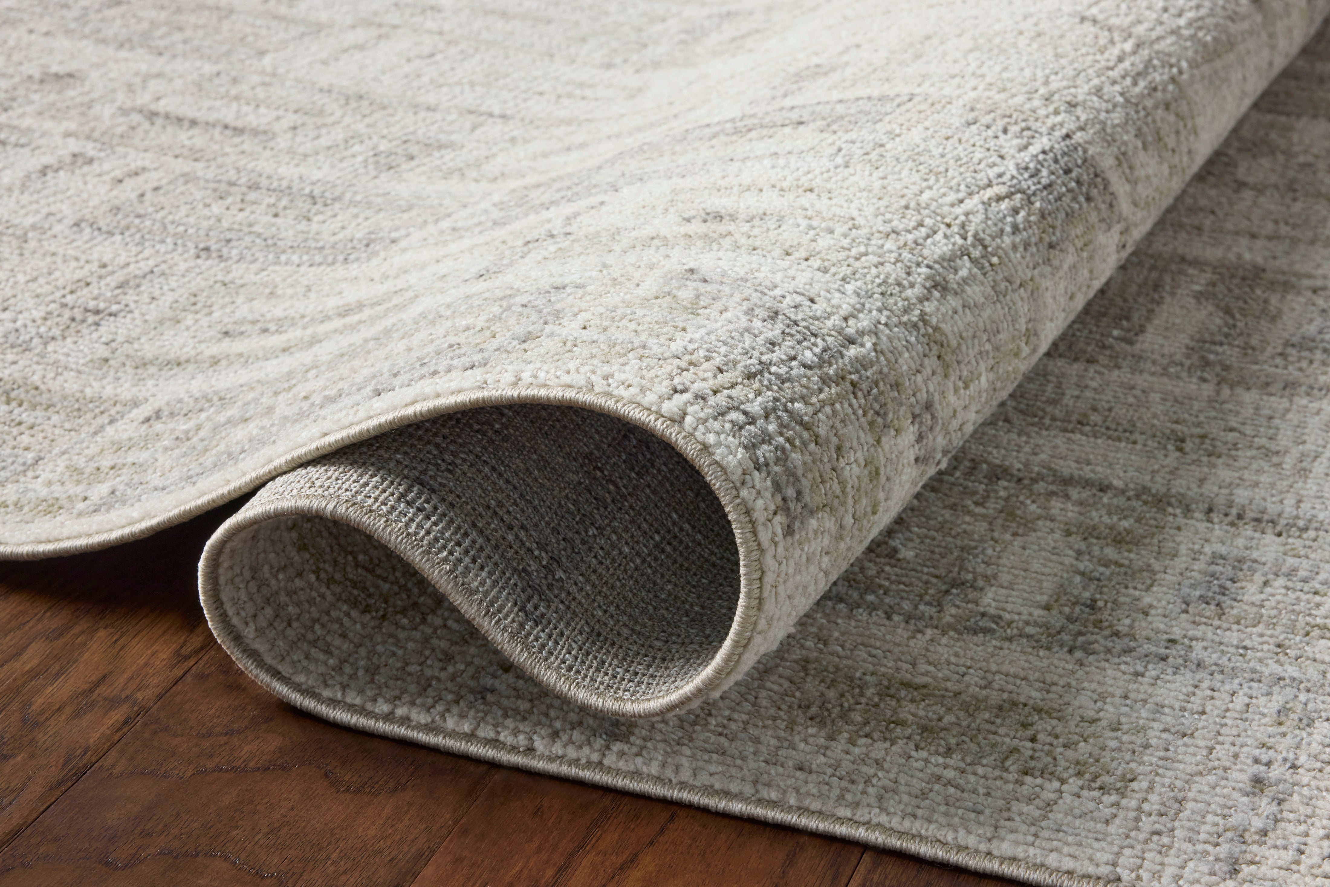 Loloi Roxie Bone / Sage Rug RUGS - synthetic Loloi