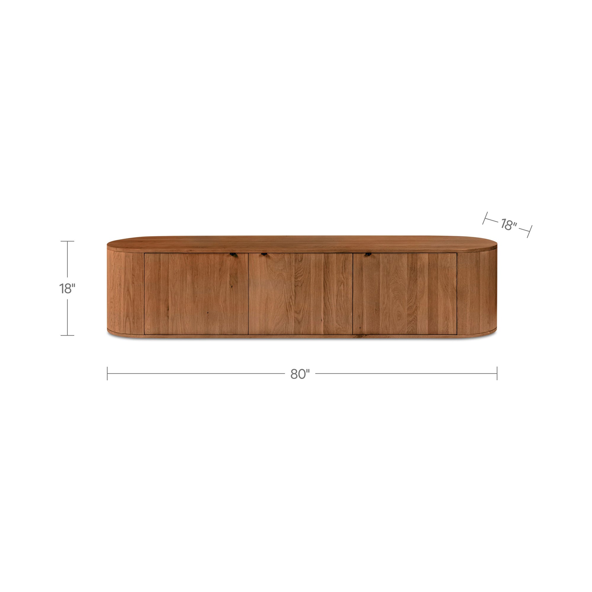 Theo Media Bench FURNITURE - bench Moe's Furniture