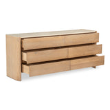 Lane 6 Drawer Dresser FURNITURE - dresser Moe's Furniture