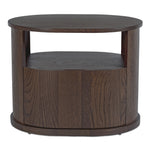 Timone Nightstand FURNITURE - nightstands Moe's Furniture Dark Brown