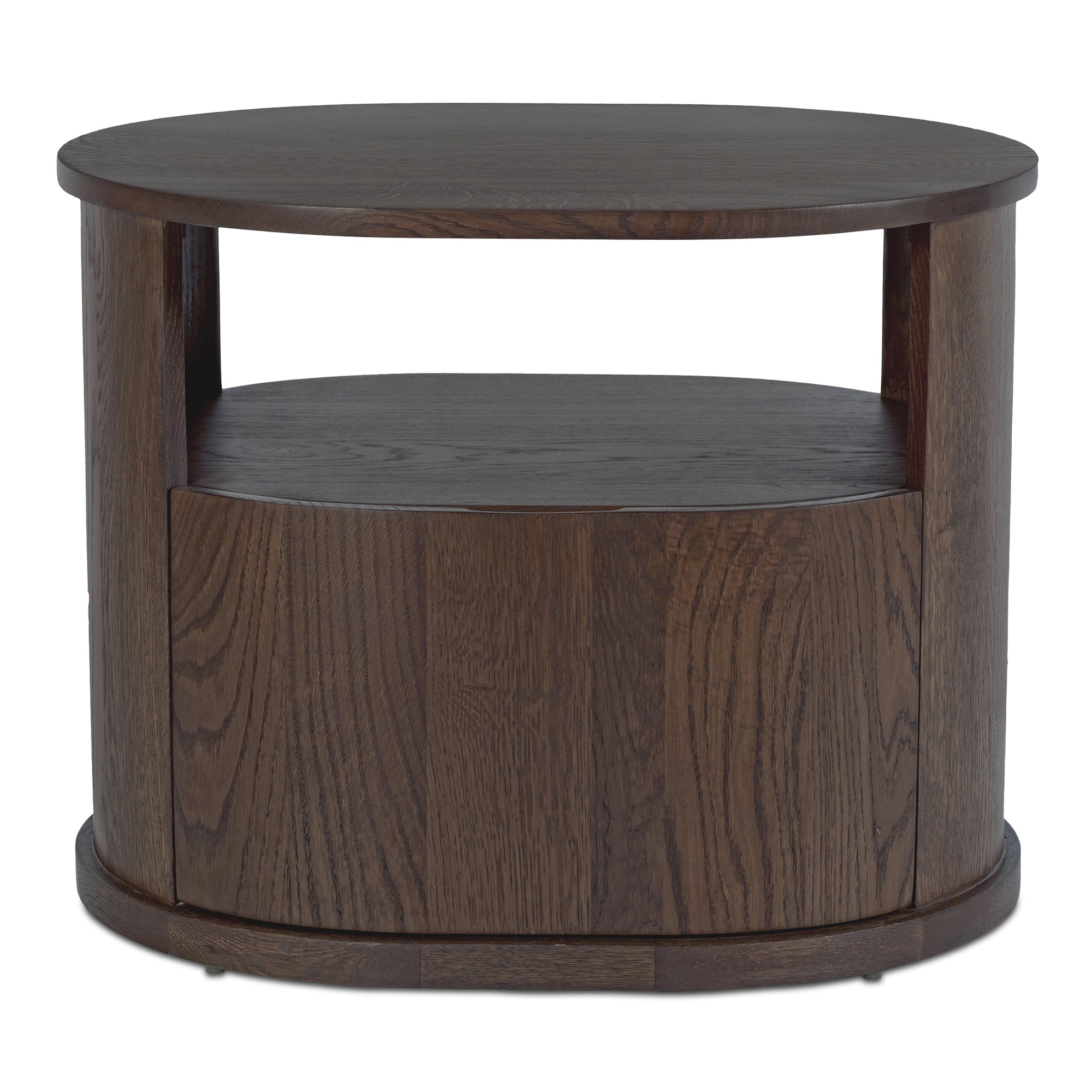 Timone Nightstand FURNITURE - nightstands Moe's Furniture Dark Brown
