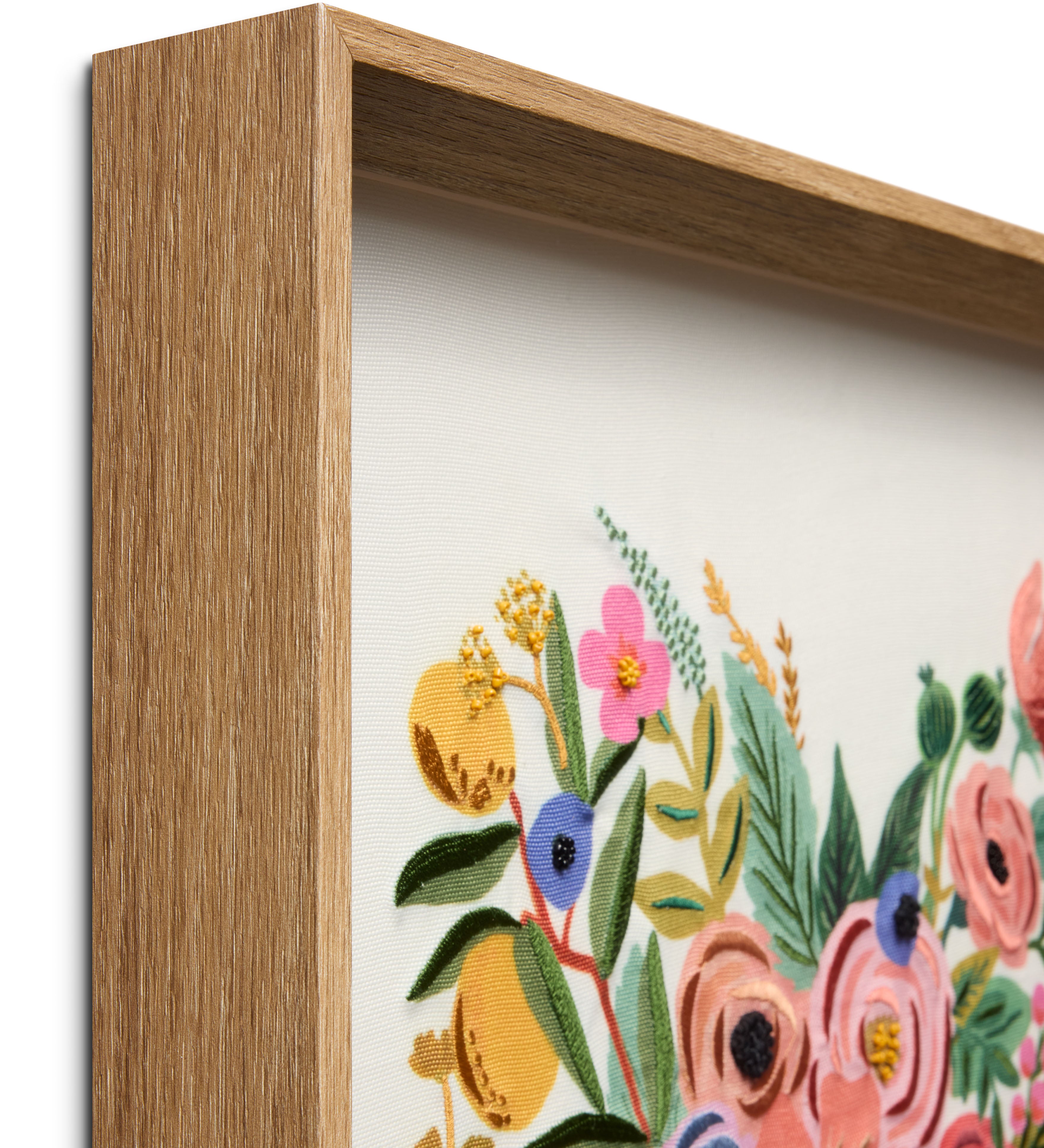 Rifle Paper Co. x Loloi Garden Party Heart Wall Art ARTWORK - framed art Loloi