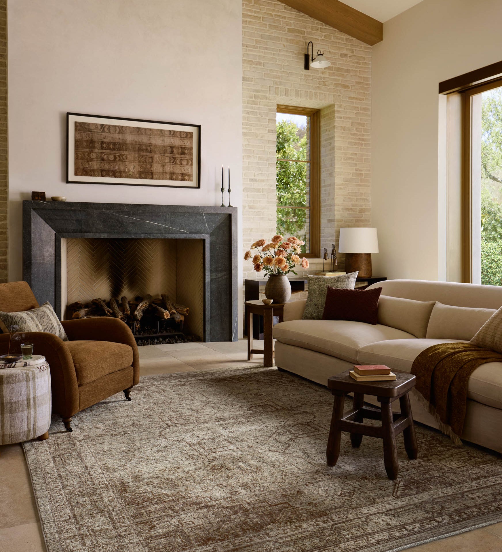 Amber Lewis x Loloi Rutherford Sage / Pebble Rug – 2