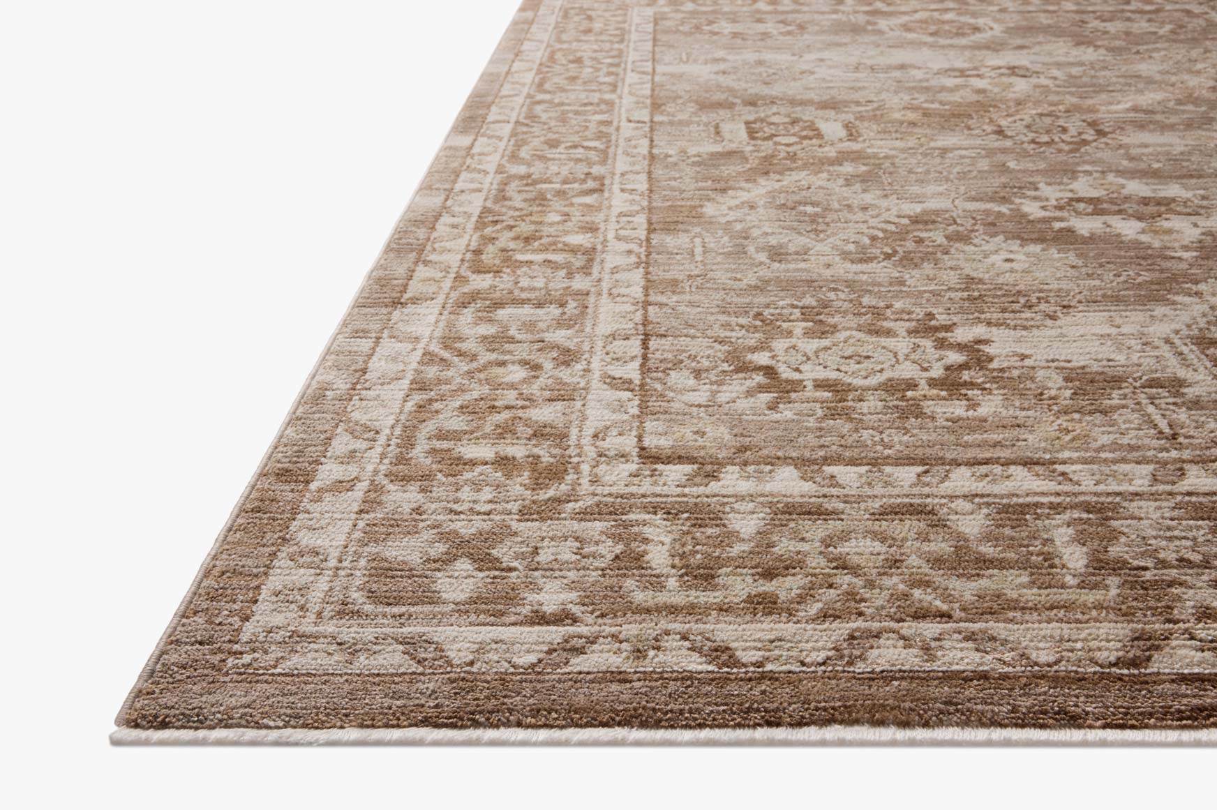 Amber Lewis x Loloi Rutherford Brown / Beige Rug – 3
