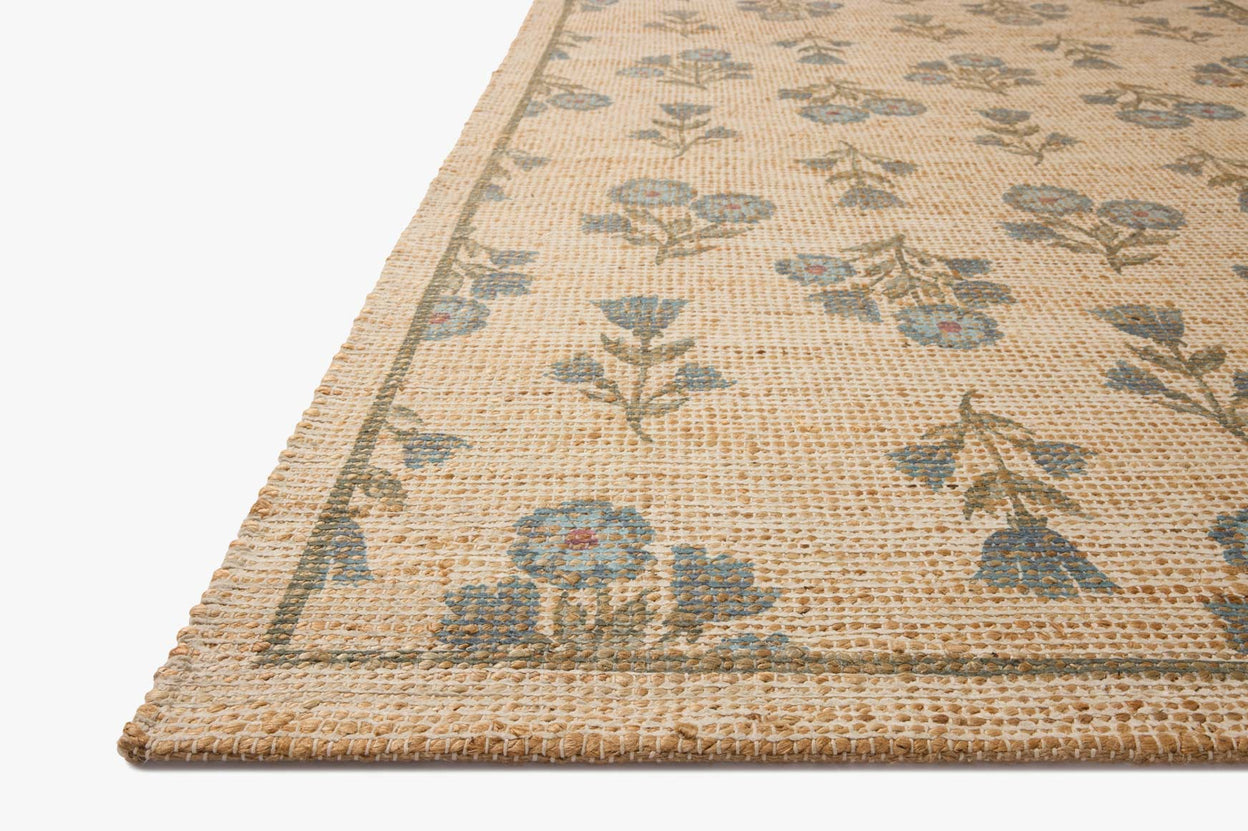 IN STORE - Chris Loves Julia x Loloi Rue Moss / Blue Rug IN STORE - rugs Loloi