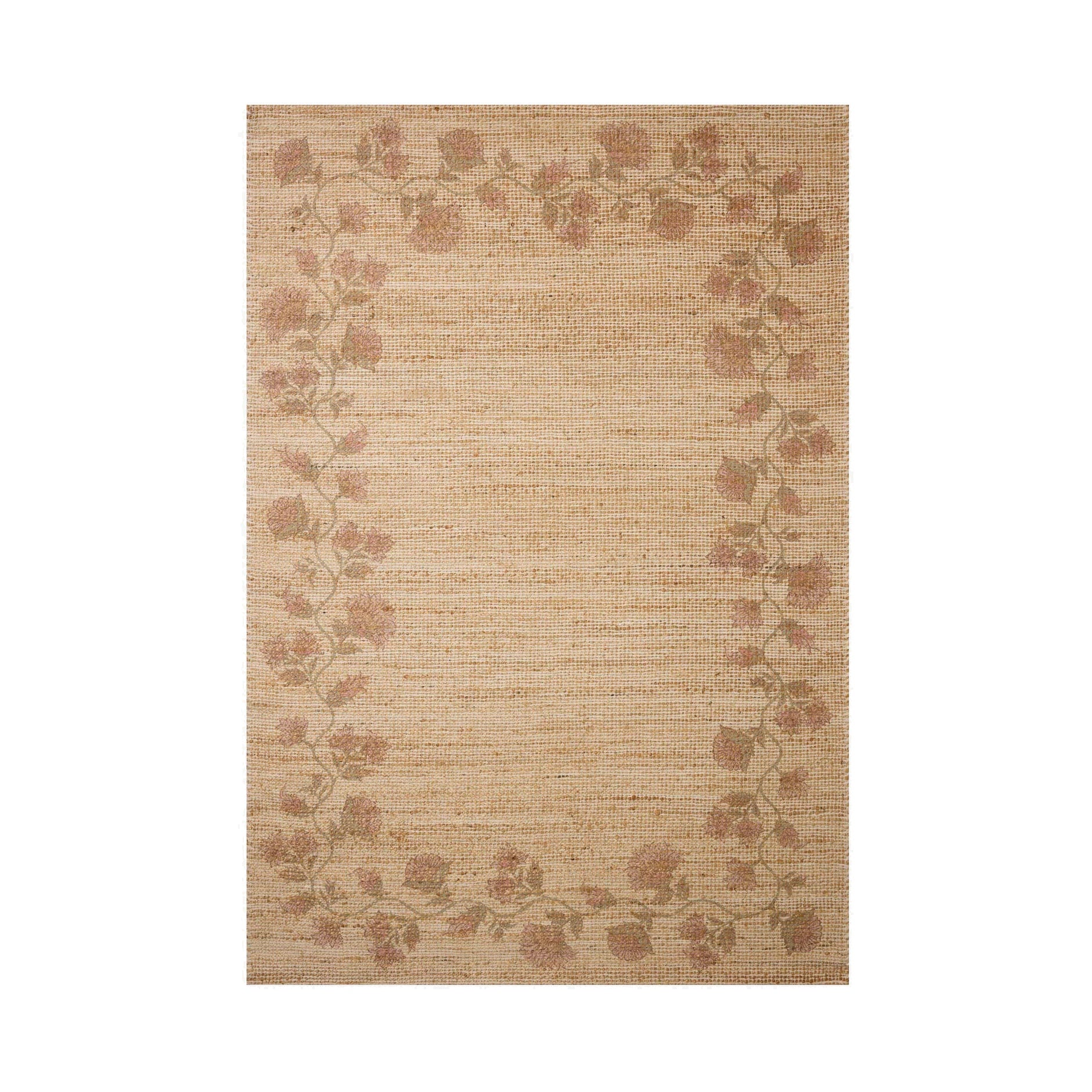 Chris Loves Julia x Loloi Rue Natural / Multi Rug RUGS - jute Loloi