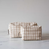 Rug & Weave made Gingham Linen Bag