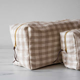 Rug & Weave made Gingham Linen Bag