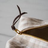 Rug & Weave made Gingham Linen Bag