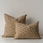 Tillie Block Print Pillow Cover 1-PILLOWS - block print - warm Rug & Weave Pillows