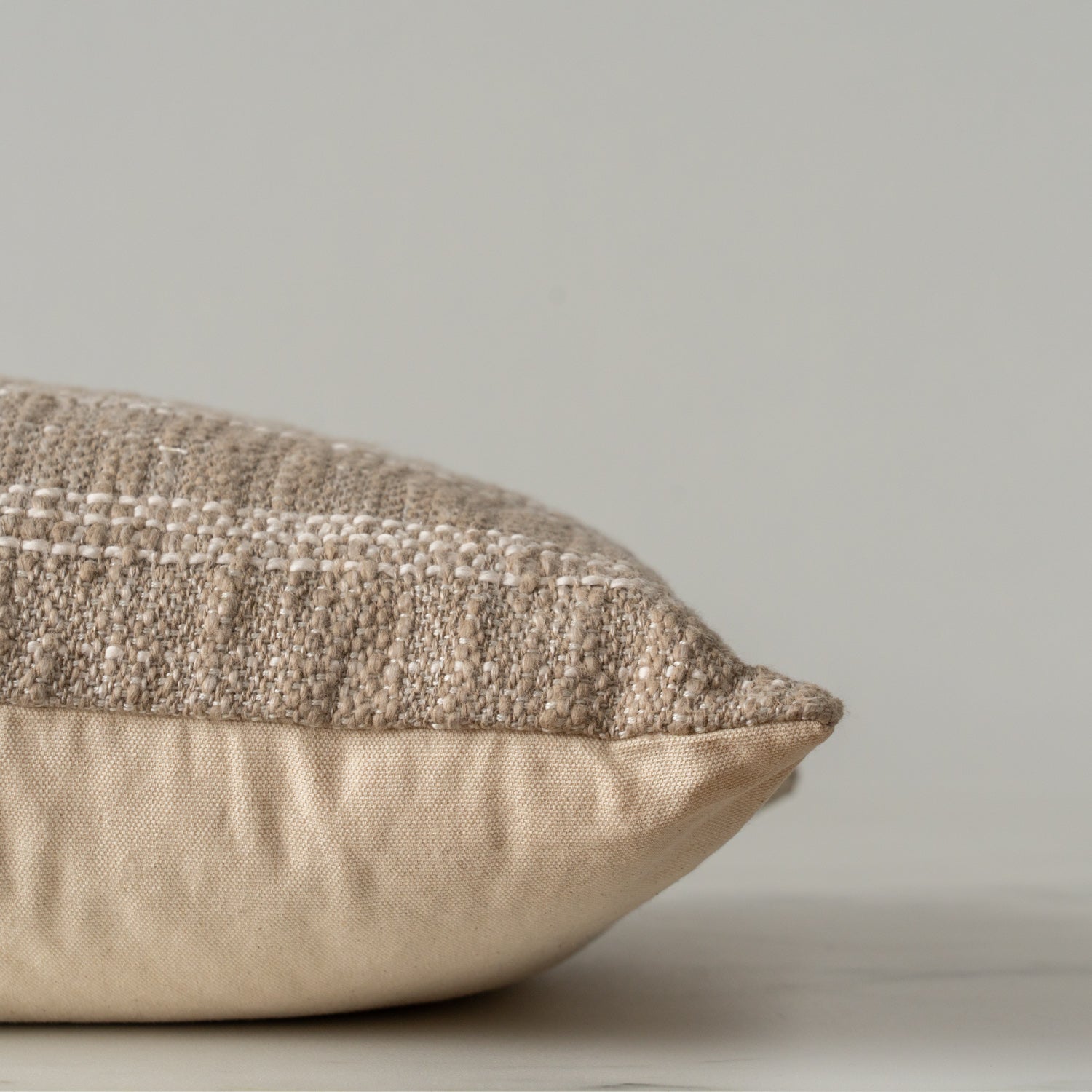 Amber Lewis x Loloi Mitzi Natural Pillow 1 - PILLOWS - essentials - neutral Loloi