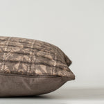 Jean Stoffer x Loloi Chocolate Pillow 1 - PILLOWS - Block print - neutral Loloi
