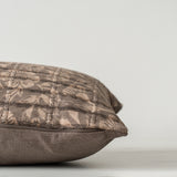 Jean Stoffer x Loloi Chocolate Pillow 1 - PILLOWS - Block print - neutral Loloi