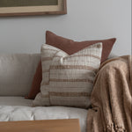 Amber Lewis x Loloi Mitzi Oatmeal Pillow 1 - PILLOWS - essentials - neutral Loloi